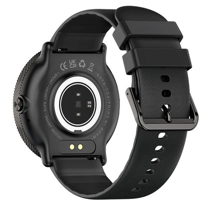 Smartwatch COOL Forever Silicone Preto (AMOLED, Chamadas, Esporte, Saúde)