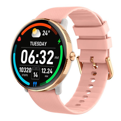 Smartwatch COOL Forever Silicone Rosa (AMOLED, Chamadas, Esporte, Saúde)