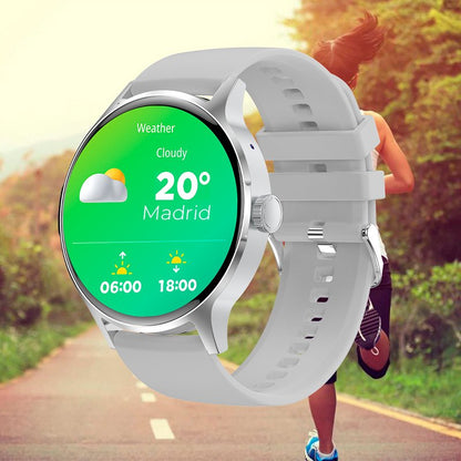 Smartwatch COOL Iris Silicone Rosa (AMOLED, Chamadas, Esporte, Saúde)