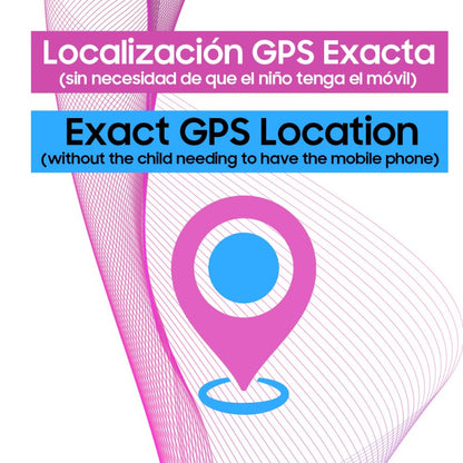 Smartwatch COOL Kids 4G GPS Silicone Rosa (Localização, Chamadas de Vídeo, SIM)