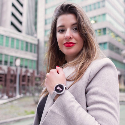 Smartwatch COOL Mónaco + 2 Correias (AMOLED, Chamadas, Esporte, Saúde) Cinza
