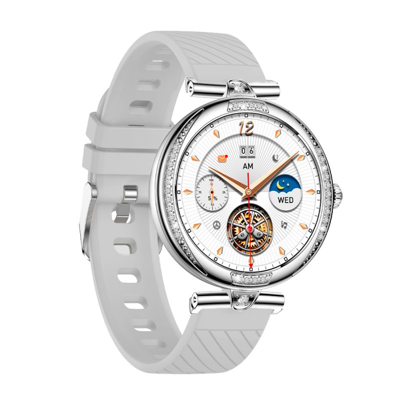 Smartwatch COOL Mónaco + 2 Correias (AMOLED, Chamadas, Esporte, Saúde) Cinza