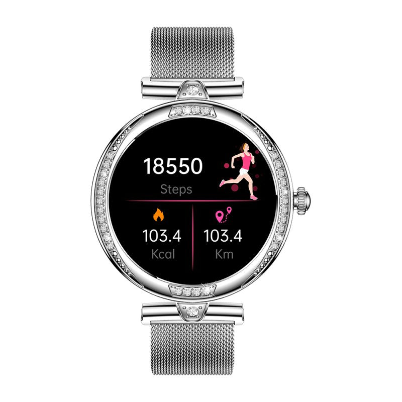 Smartwatch COOL Mónaco + 2 Correias (AMOLED, Chamadas, Esporte, Saúde) Cinza