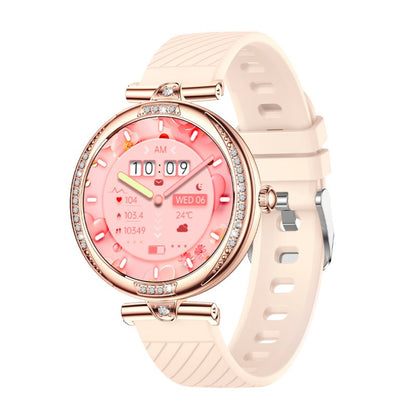 Smartwatch COOL Mónaco + 2 Correias (AMOLED, Chamadas, Esporte, Saúde) Rosa Gold