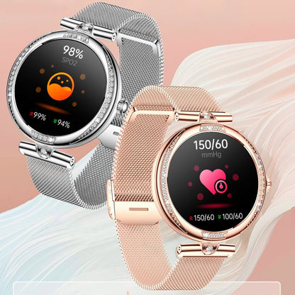 Smartwatch COOL Mónaco + 2 Correias (AMOLED, Chamadas, Esporte, Saúde) Rosa Gold