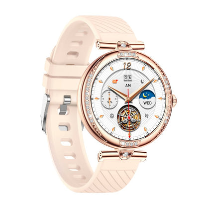 Smartwatch COOL Mónaco + 2 Correias (AMOLED, Chamadas, Esporte, Saúde) Rosa Gold