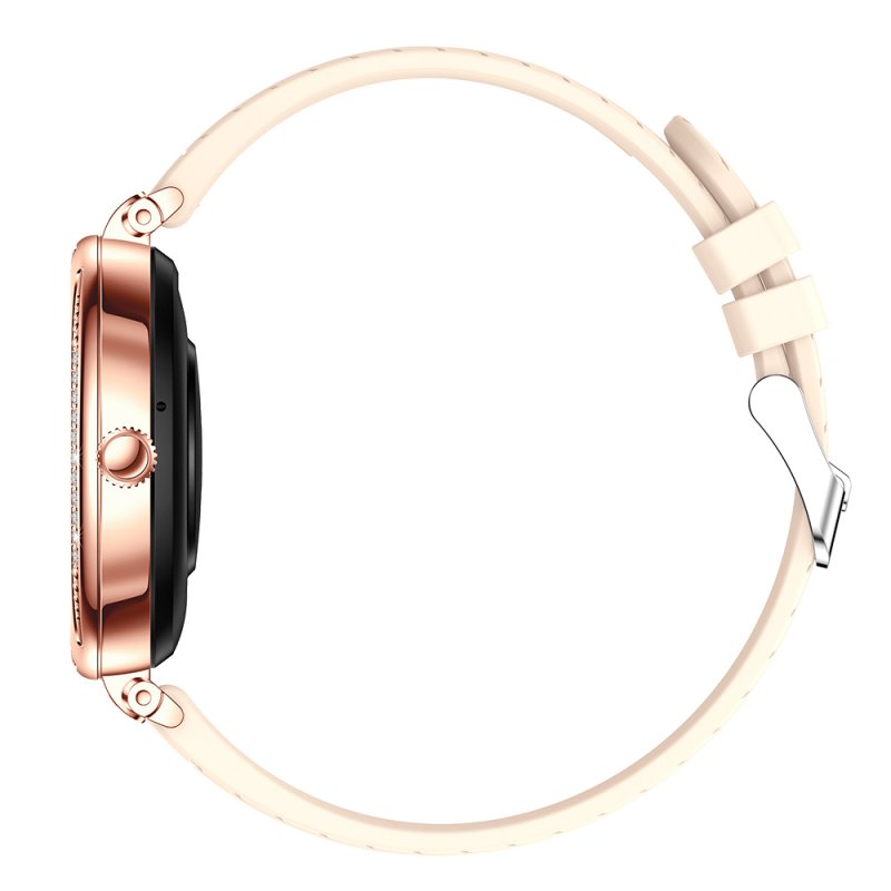 Smartwatch COOL Mónaco + 2 Correias (AMOLED, Chamadas, Esporte, Saúde) Rosa Gold