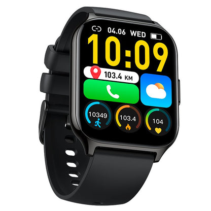 Smartwatch COOL Nova Silicone Preto (Chamadas, Esporte, Saúde)