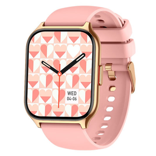 Smartwatch COOL Nova Silicone Rosa (Chamadas, Esporte, Saúde)