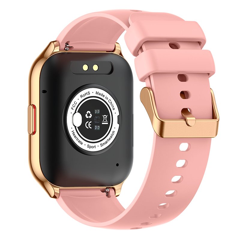 Smartwatch COOL Nova Silicone Rosa (Chamadas, Esporte, Saúde)