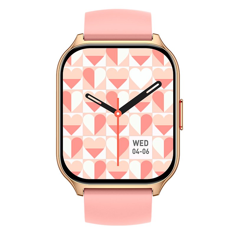Smartwatch COOL Nova Silicone Rosa (Chamadas, Esporte, Saúde)
