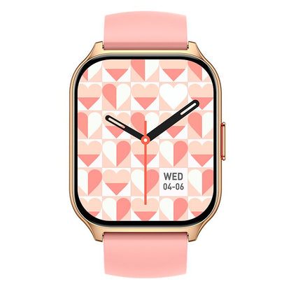 Smartwatch COOL Nova Silicone Rosa (Chamadas, Esporte, Saúde)