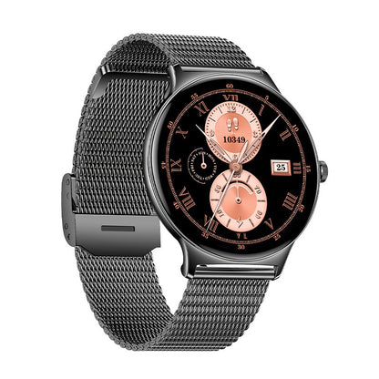 Smartwatch COOL Ultrathin + 2 Correias (AMOLED, Chamadas, Esporte, Saúde) Preto