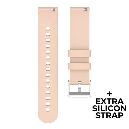 Smartwatch COOL Ultrathin + 2 Correias (AMOLED, Chamadas, Esporte, Saúde) Rosa