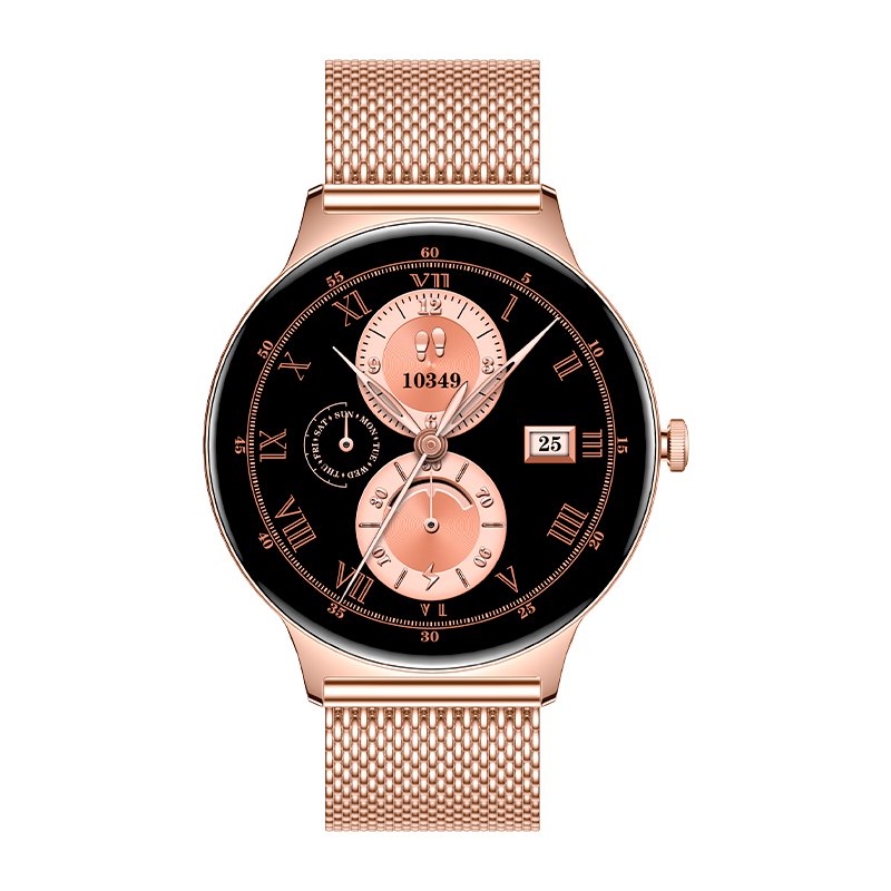 Smartwatch COOL Ultrathin + 2 Correias (AMOLED, Chamadas, Esporte, Saúde) Rosa