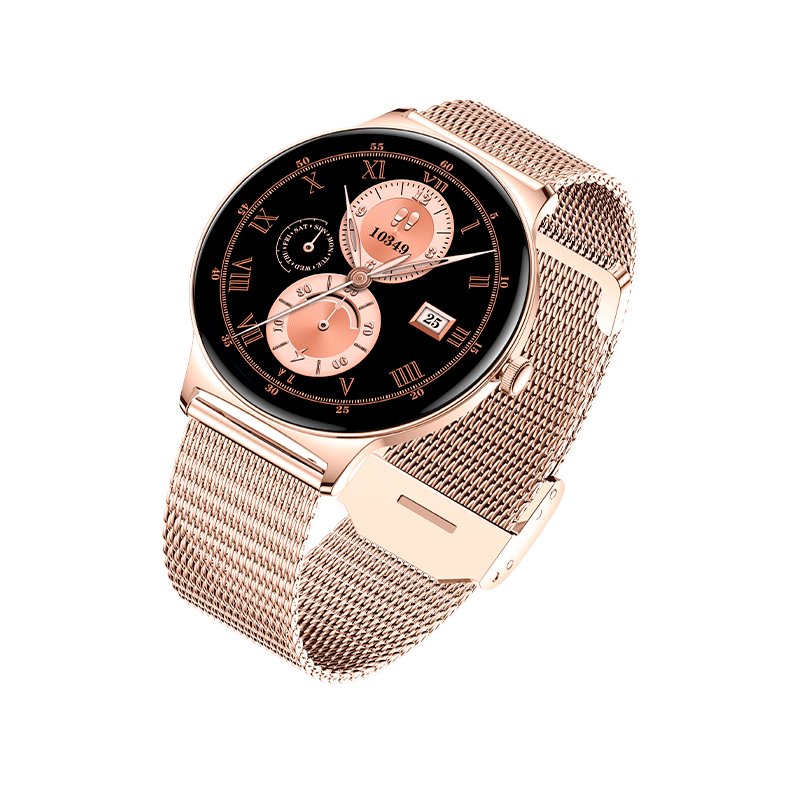 Smartwatch COOL Ultrathin + 2 Correias (AMOLED, Chamadas, Esporte, Saúde) Rosa