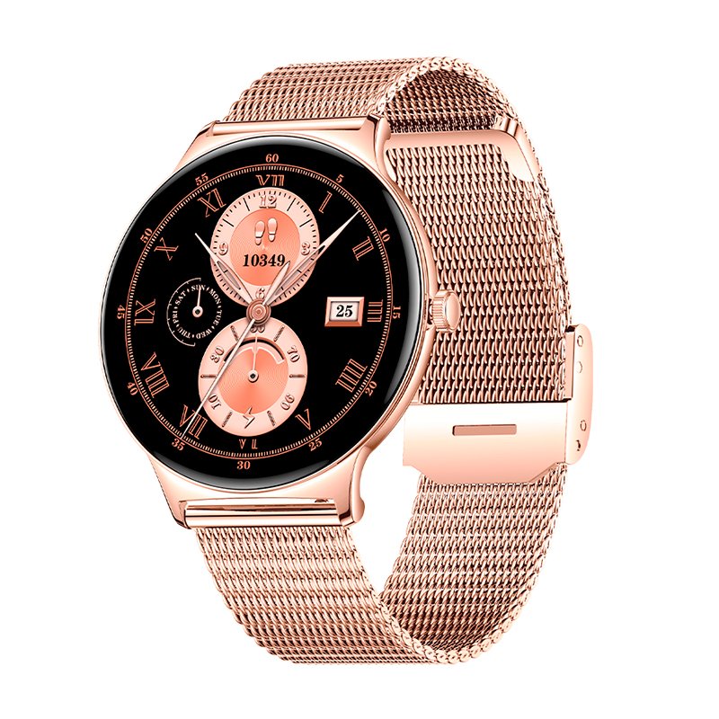 Smartwatch COOL Ultrathin + 2 Correias (AMOLED, Chamadas, Esporte, Saúde) Rosa
