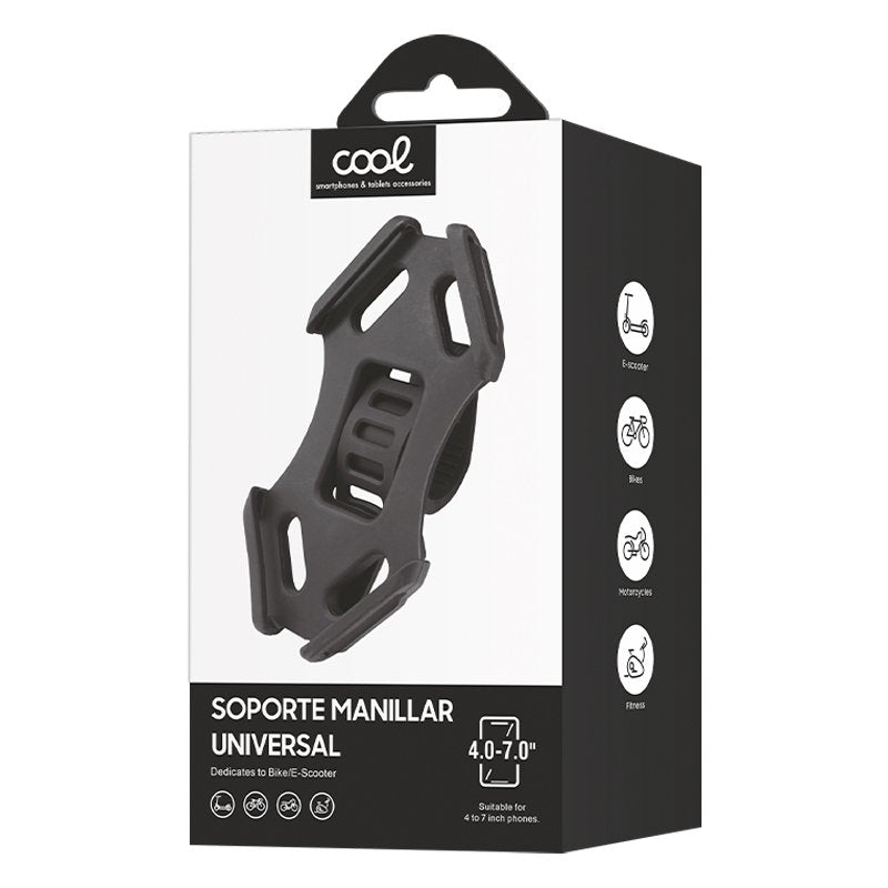 Suporte de guiador universal COOL para scooter / bicicleta / motocicleta 4-7 poleg