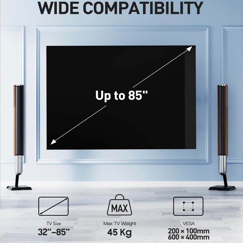 Suporte de TV Universal Flexível COOL de 32"- 85"