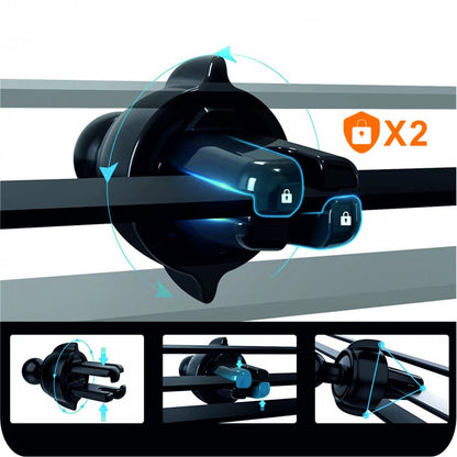 Suporte universal para carro COOL Carbono