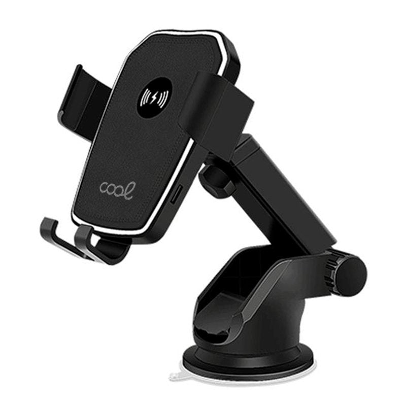 Suporte universal para carro com carregamento sem fio Qi COOL