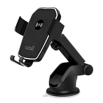 Suporte universal para carro com carregamento sem fio Qi COOL