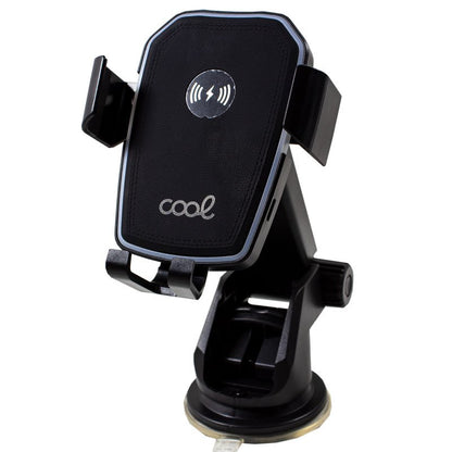Suporte universal para carro com carregamento sem fio Qi COOL