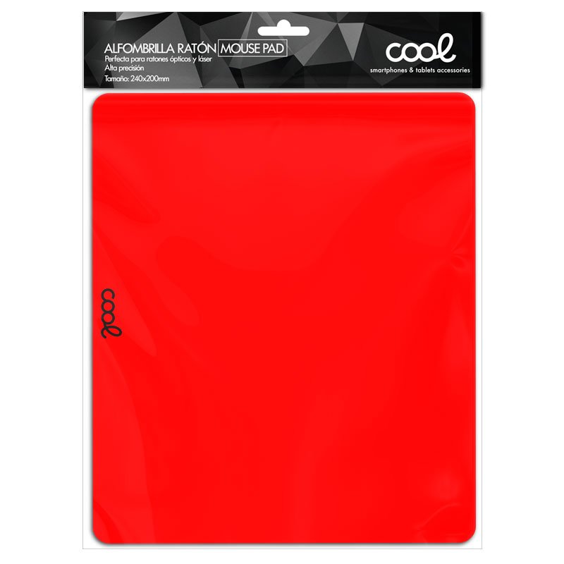 Tapete de Rato COOL Cor Vermelho