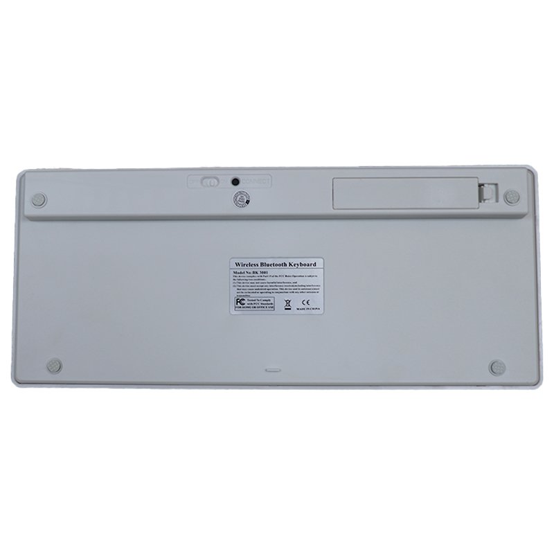Teclado para PC Espanhol Bluetooth Slim COOL Branco