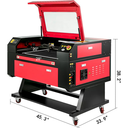 Gravadora Laser VEVOR 60W - Área 500x700mm