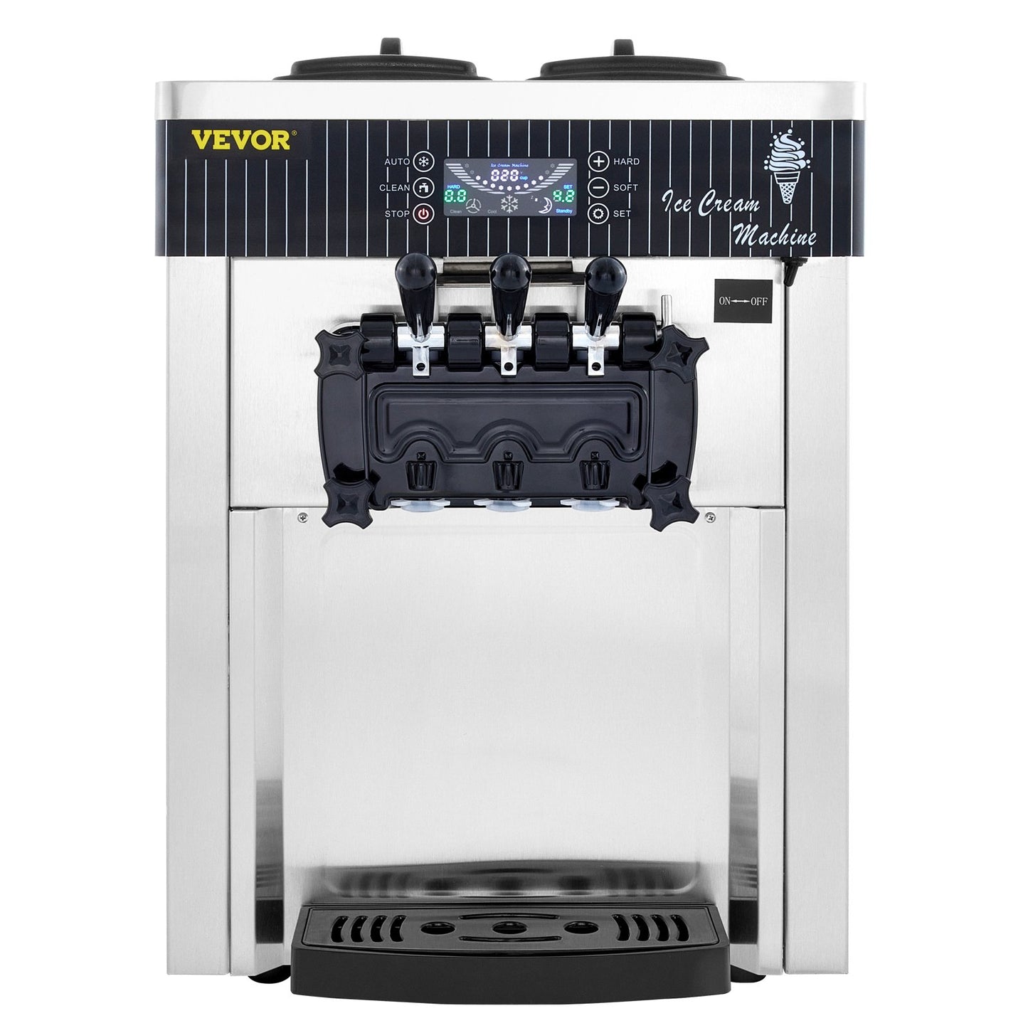 Máquina de Gelado Soft VEVOR 2200W para Comércio