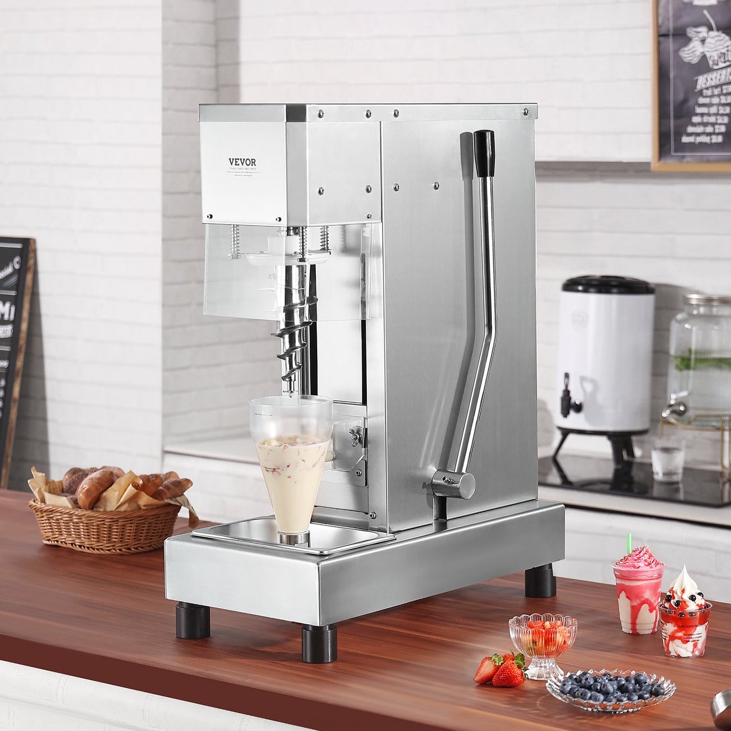 Misturadora de Gelados VEVOR 750W Alta Velocidade