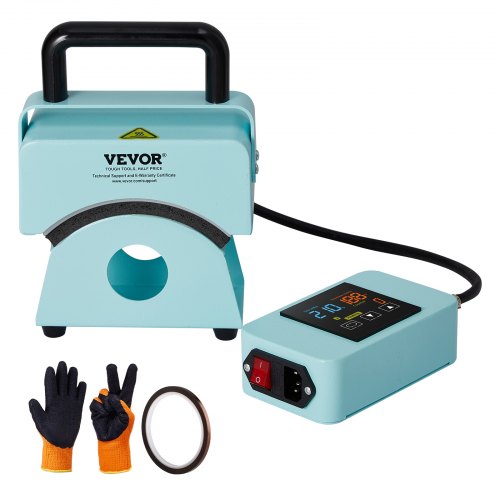 Prensa de Bonés VEVOR Mini com Painel Digital