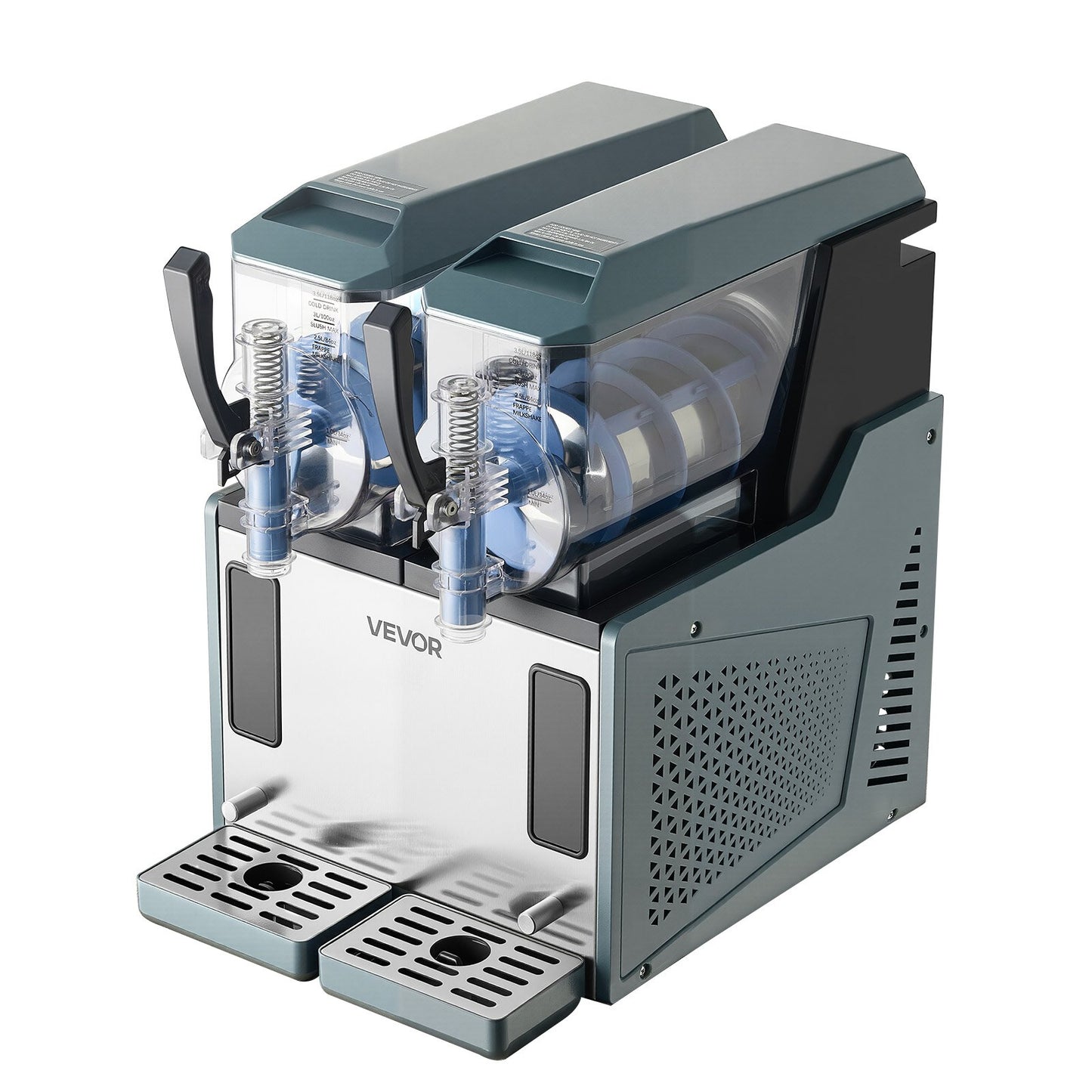 Máquina Slushy VEVOR 4L x 2 Tanques - Sem Gelo