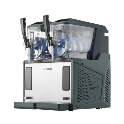 Máquina Slushy VEVOR 4L x 2 Tanques - Sem Gelo