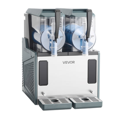 Máquina Slushy VEVOR 4L x 2 Tanques - Sem Gelo