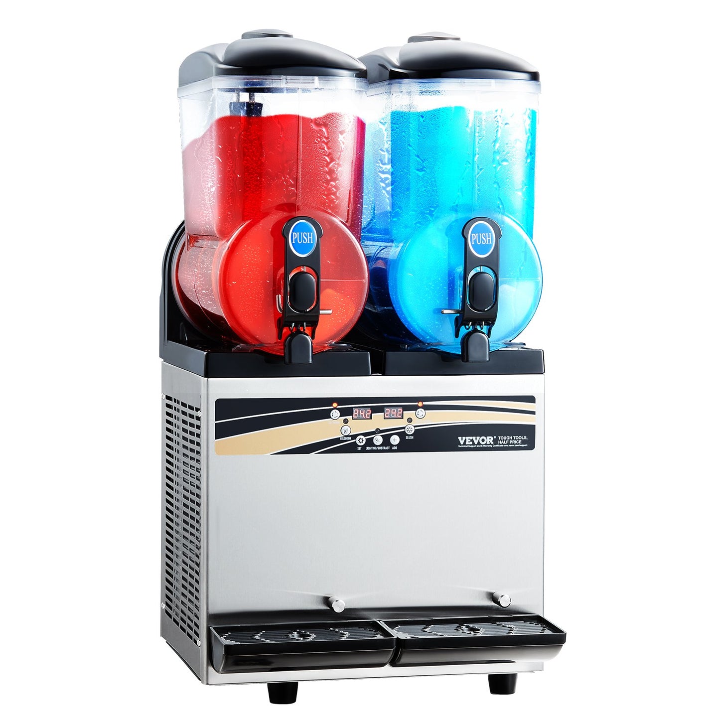 Máquina Slushy VEVOR 15Lx2