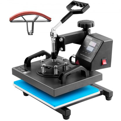 Prensa Térmica VEVOR 2 em 1 250x300mm para Sublimação