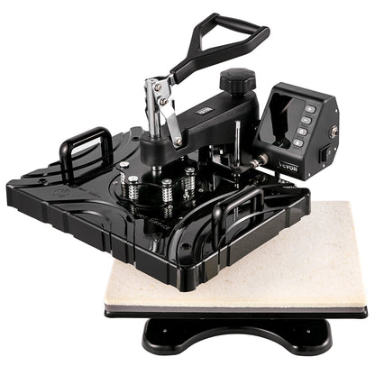 Prensa Térmica 6 em 1 VEVOR 12x15 Polegadas 1000W