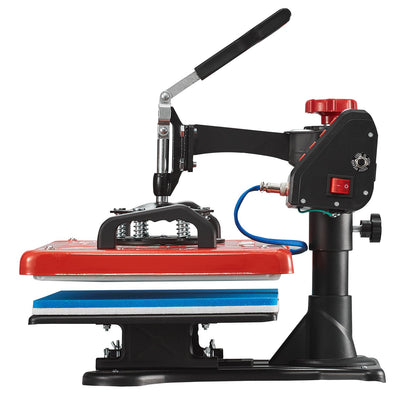 Prensa Térmica 10 em 1 VEVOR 1000W com Rotação 360°