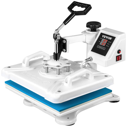 Prensa Térmica 5 em 1 VEVOR 1250W para Têxteis e Mais