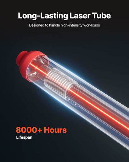 Gravadora Laser CO2 VEVOR 130W 1400x900 mm Profissional