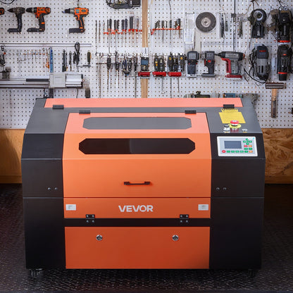 Gravadora Laser CO2 VEVOR 50W 500x300mm Profissional