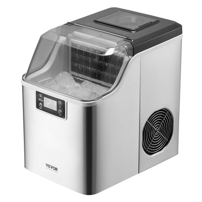 Máquina de Gelo VEVOR Portátil - 24 Cubos em 15 Minutos