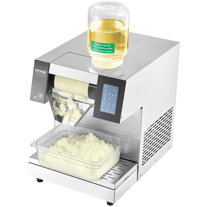 Máquina de Gelo Floco de Neve Comercial VEVOR 573L/24H