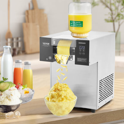 Máquina de Gelo Floco de Neve Comercial VEVOR 397L/24H