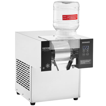Máquina de Gelo Floco de Neve Comercial 375L/24H VEVOR