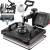 Máquina de Transferência Térmica 5 em 1 VEVOR 380x300mm