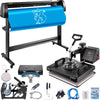 VEVOR 5 em 1 Prensa Térmica Digital e Recortadora Vinil 1350mm