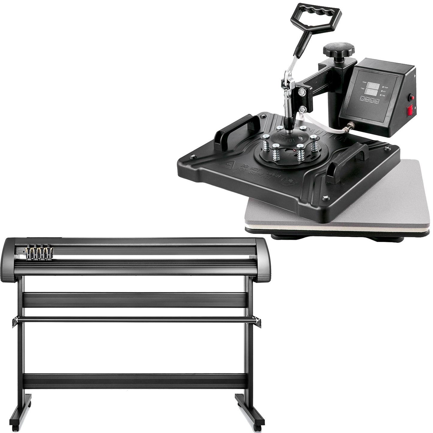 VEVOR 5 em 1 Prensa Térmica Digital e Recortadora Vinil 1350mm